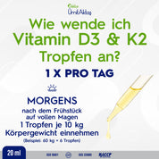 Vitamin D3 & K2 Drops