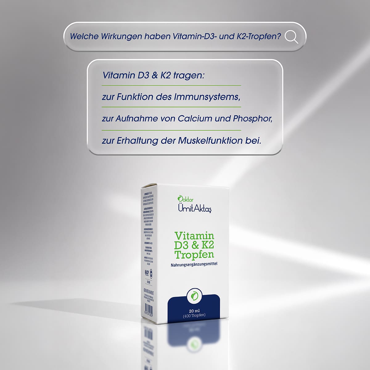 Vitamin D3 & K2 Tropfen