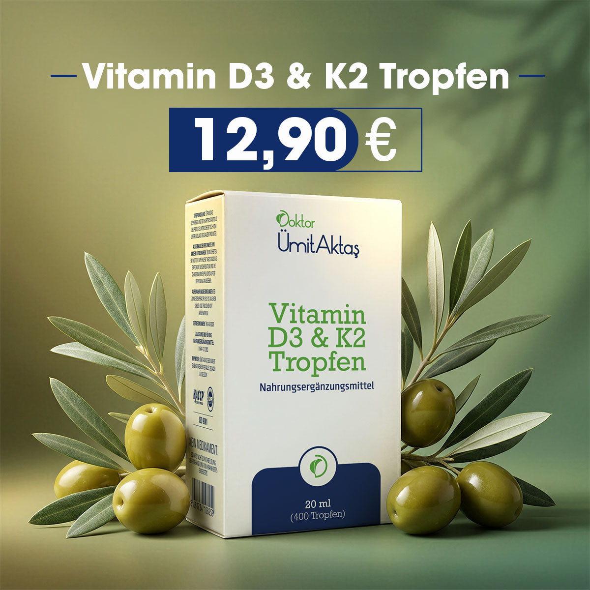 Vitamin D3 & K2 Tropfen